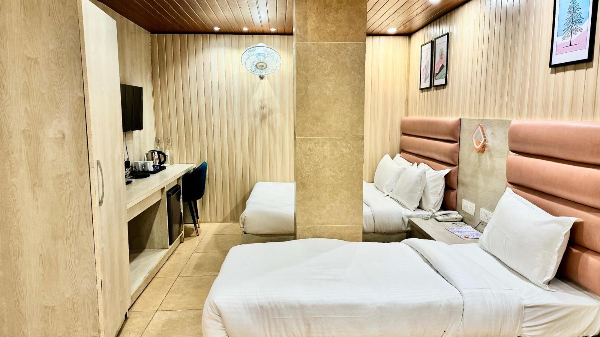 Hotel Pride Inn - 800 Mts From Mall Road Masuri Exterior foto